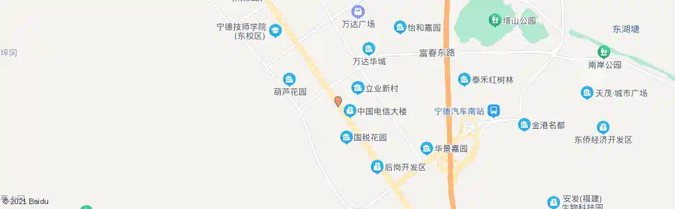 宁德东方医院_公交站地图_宁德公交_妙搜公交查询2024