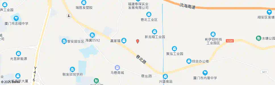 厦门贡香城_公交站地图_厦门公交_妙搜公交查询2024