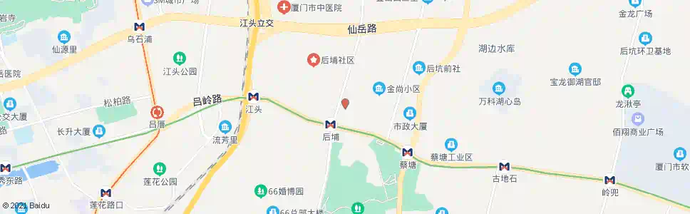 厦门金盛路_公交站地图_厦门公交_妙搜公交查询2024