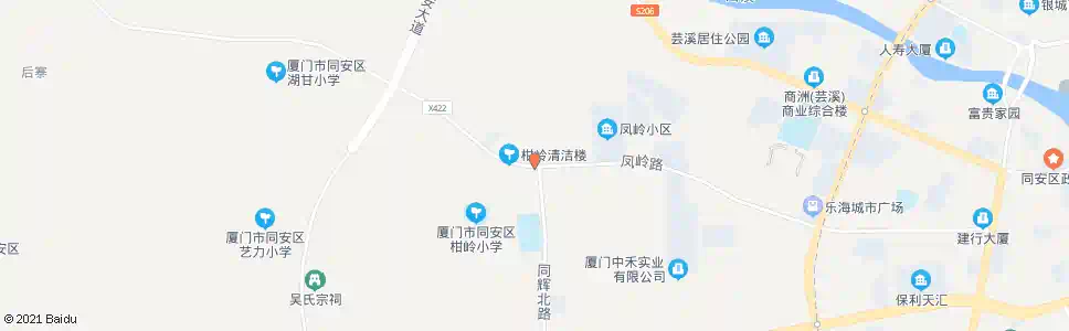 厦门甘岭_公交站地图_厦门公交_妙搜公交查询2024