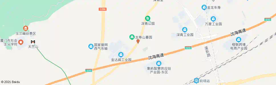 厦门凤山_公交站地图_厦门公交_妙搜公交查询2024