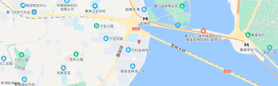 厦门杏东小学_公交站地图_厦门公交_妙搜公交查询2024