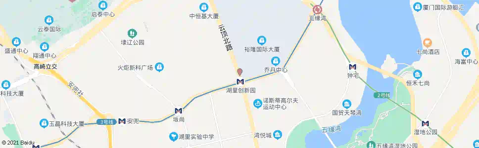 厦门安岭路口_公交站地图_厦门公交_妙搜公交查询2024