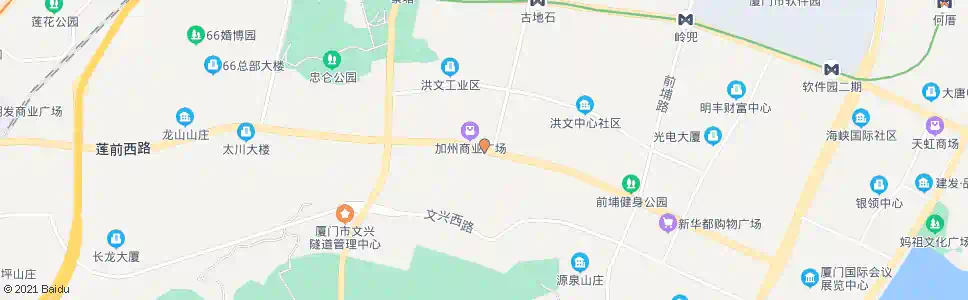 厦门洪文_公交站地图_厦门公交_妙搜公交查询2024