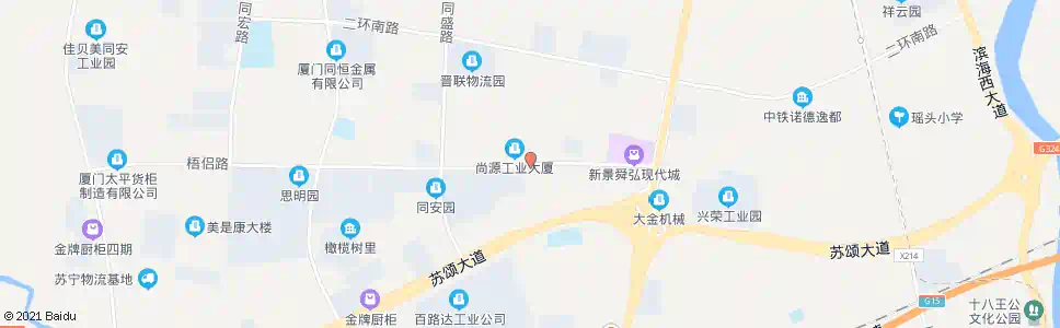 厦门珠厝_公交站地图_厦门公交_妙搜公交查询2024