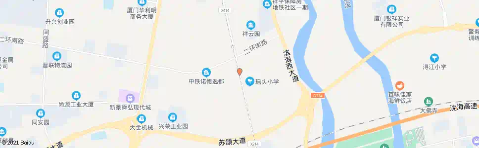 厦门瑶头_公交站地图_厦门公交_妙搜公交查询2024