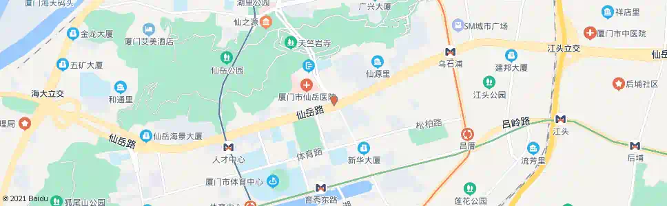 厦门莲岳路口_公交站地图_厦门公交_妙搜公交查询2024