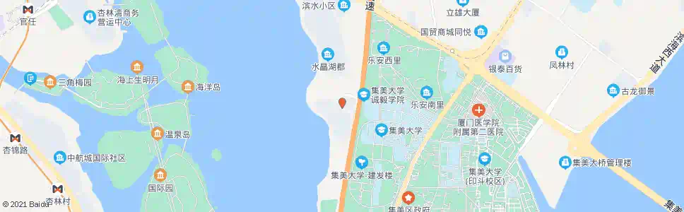 厦门滨水二里_公交站地图_厦门公交_妙搜公交查询2024