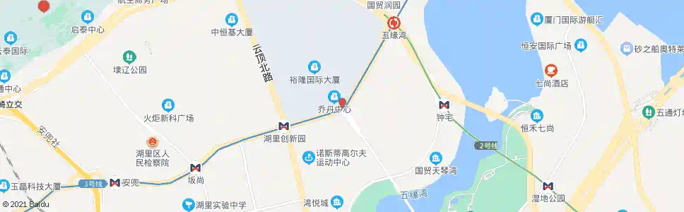 厦门湖里高新技术园_公交站地图_厦门公交_妙搜公交查询2024