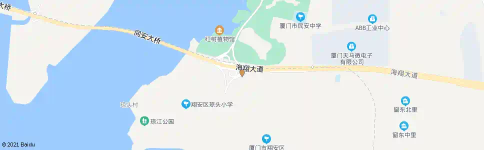 厦门后寮_公交站地图_厦门公交_妙搜公交查询2024