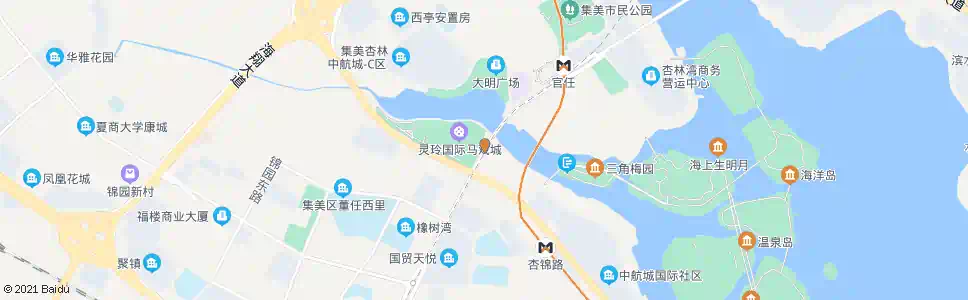 厦门灵玲马戏城_公交站地图_厦门公交_妙搜公交查询2024