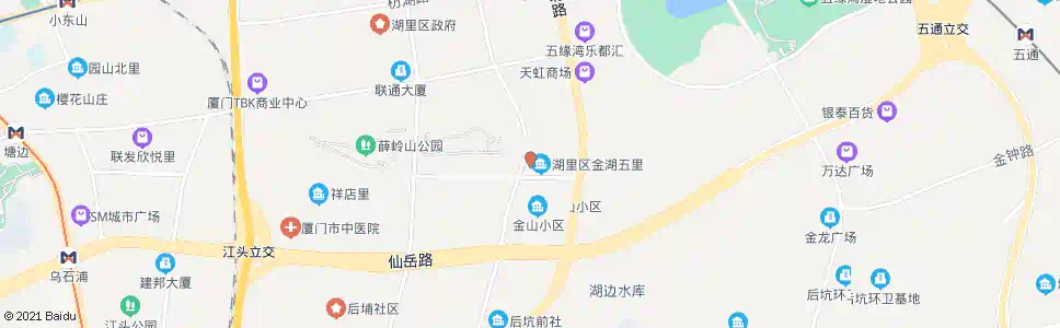 厦门幸福家园_公交站地图_厦门公交_妙搜公交查询2024