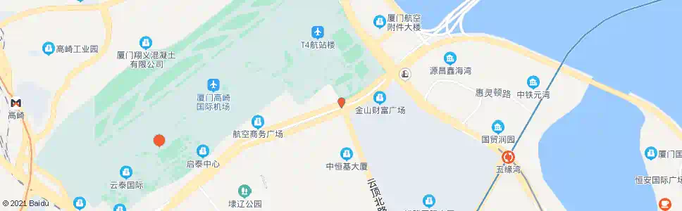 厦门云顶北路枋钟路口_公交站地图_厦门公交_妙搜公交查询2024