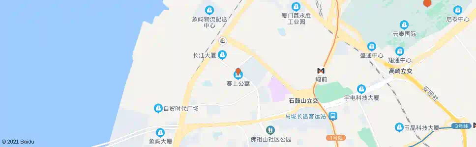 厦门翔鹭花城_公交站地图_厦门公交_妙搜公交查询2024