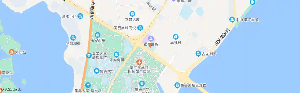 厦门嘉庚体育馆(2)_公交站地图_厦门公交_妙搜公交查询2024