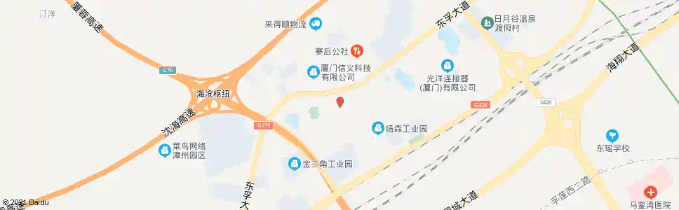 厦门山边村_公交站地图_厦门公交_妙搜公交查询2024