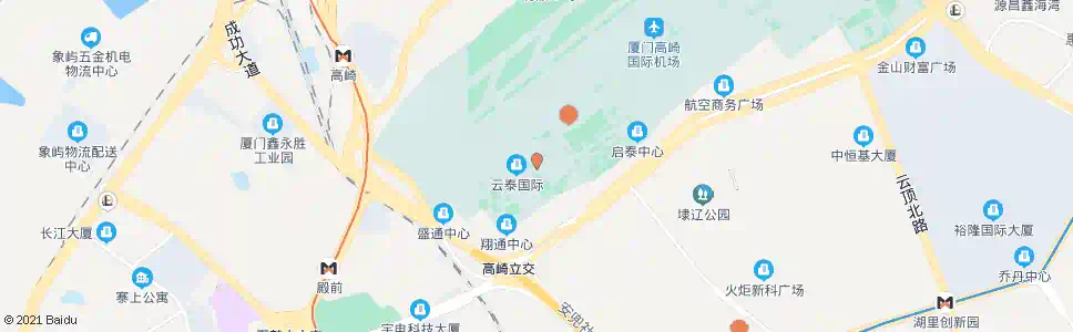 厦门航油酒店_公交站地图_厦门公交_妙搜公交查询2024