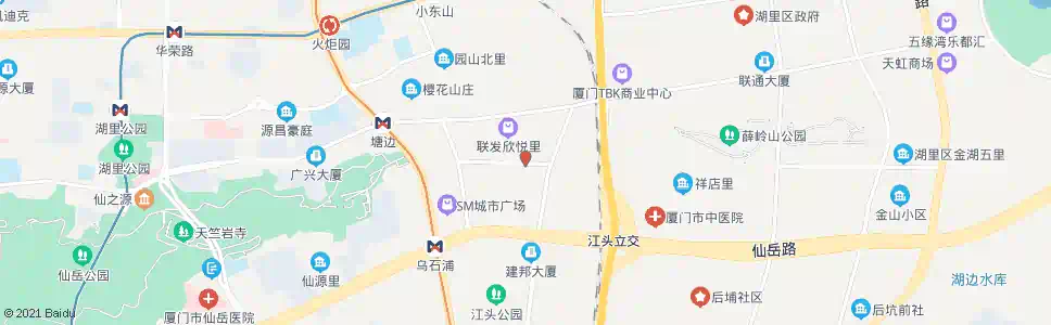 厦门梅阳花园_公交站地图_厦门公交_妙搜公交查询2024