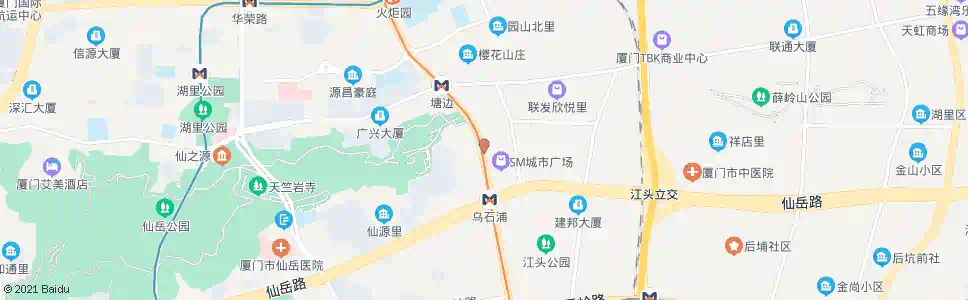 厦门SM城市广场总站_公交站地图_厦门公交_妙搜公交查询2024