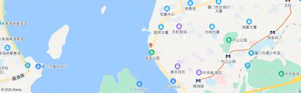 厦门旅游客运码头_公交站地图_厦门公交_妙搜公交查询2024