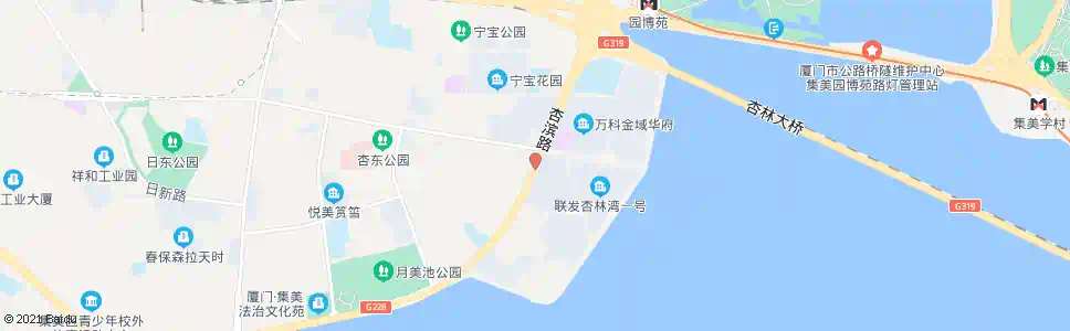 厦门高浦东_公交站地图_厦门公交_妙搜公交查询2024