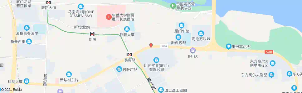 厦门霞阳_公交站地图_厦门公交_妙搜公交查询2024