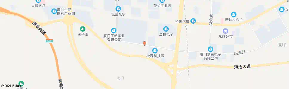 厦门松霖科技_公交站地图_厦门公交_妙搜公交查询2024