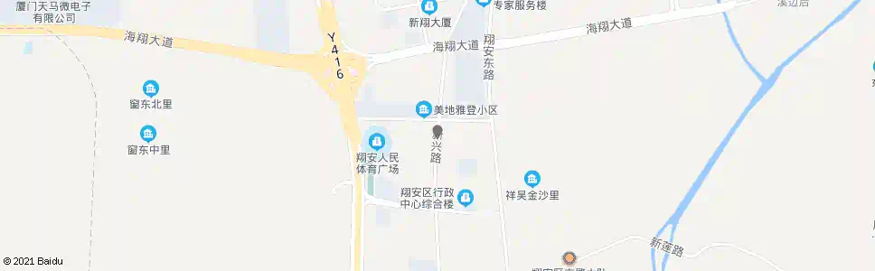 厦门翔安文化中心_公交站地图_厦门公交_妙搜公交查询2024