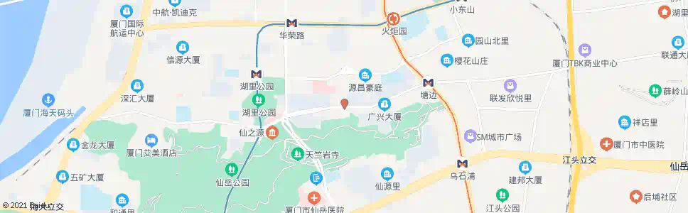 厦门康乐_公交站地图_厦门公交_妙搜公交查询2024