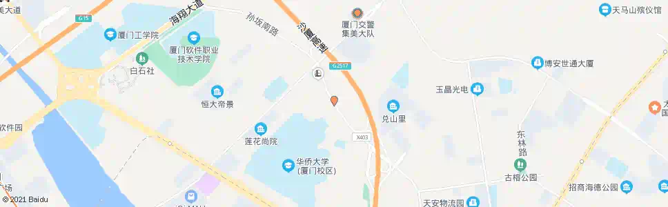 厦门兑山_公交站地图_厦门公交_妙搜公交查询2024