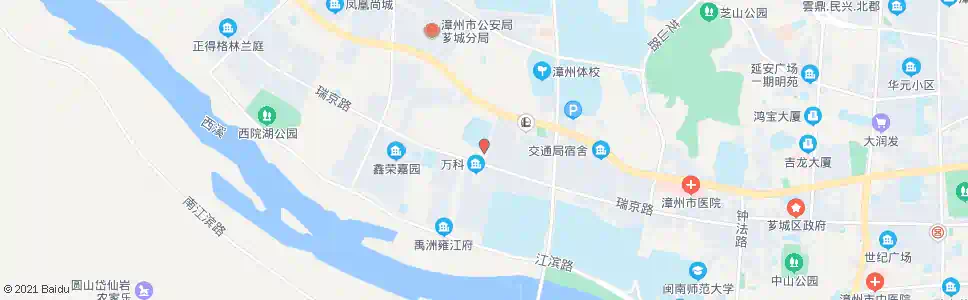 漳州漳州外国语学校_公交站地图_漳州公交_妙搜公交查询2024