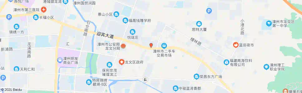 漳州交警支队_公交站地图_漳州公交_妙搜公交查询2024