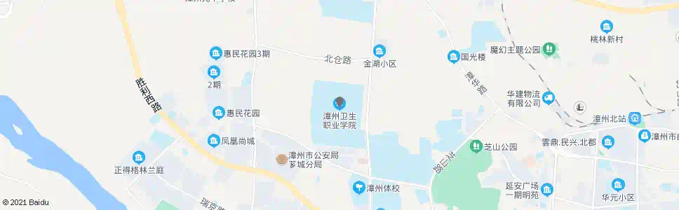 漳州卫生职业学院_公交站地图_漳州公交_妙搜公交查询2024