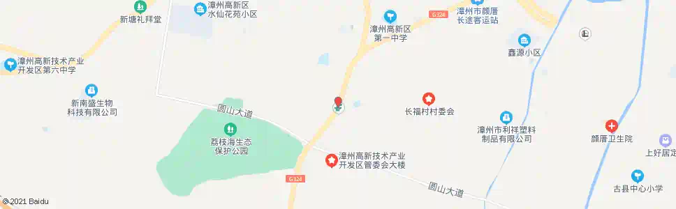 漳州百花村_公交站地图_漳州公交_妙搜公交查询2024