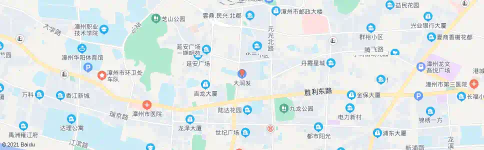 漳州大润发_公交站地图_漳州公交_妙搜公交查询2024