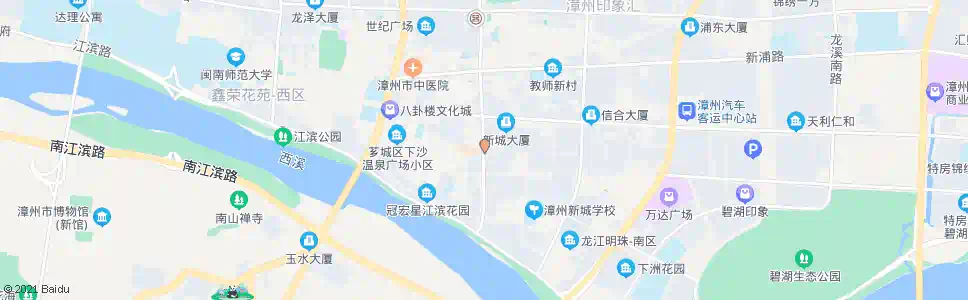 漳州芗城中医院_公交站地图_漳州公交_妙搜公交查询2024