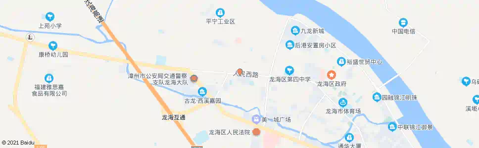 漳州锦龙小区_公交站地图_漳州公交_妙搜公交查询2024