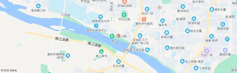 漳州江滨公园_公交站地图_漳州公交_妙搜公交查询2024