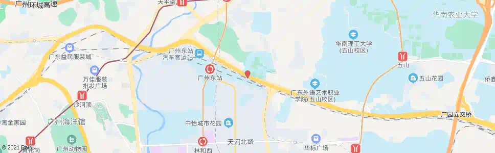 广州瘦狗岭_公交站地图_广州公交_妙搜公交查询2024