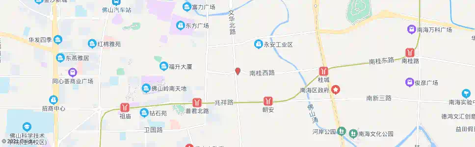 广州桂园市场_公交站地图_广州公交_妙搜公交查询2024