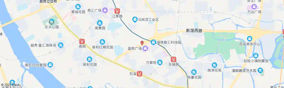 广州沙溪村口_公交站地图_广州公交_妙搜公交查询2024