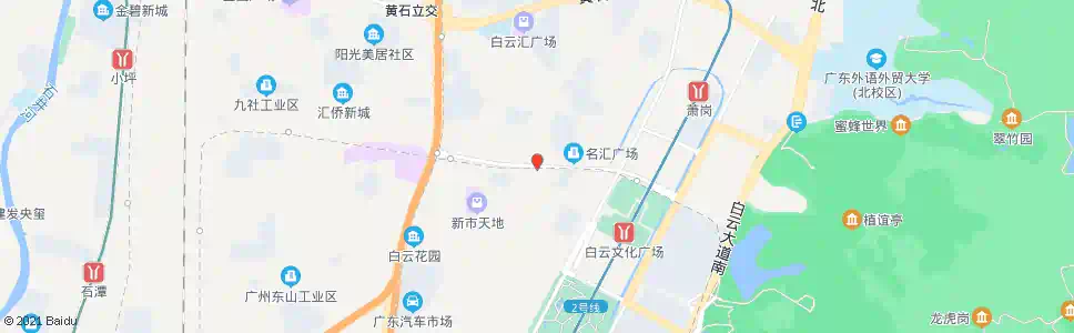 广州齐富路中_公交站地图_广州公交_妙搜公交查询2024