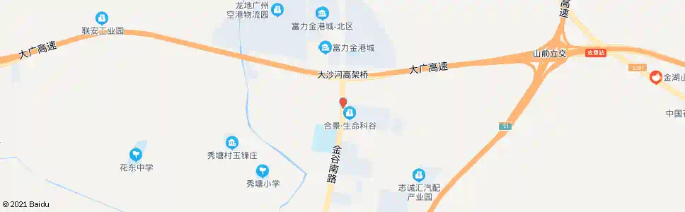 广州河联村_公交站地图_广州公交_妙搜公交查询2024