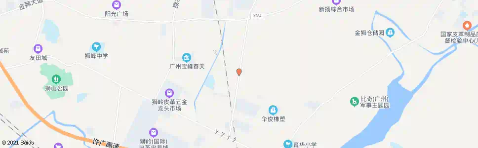 广州八坜布经济社_公交站地图_广州公交_妙搜公交查询2024