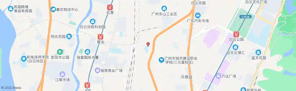 广州德康路_公交站地图_广州公交_妙搜公交查询2024