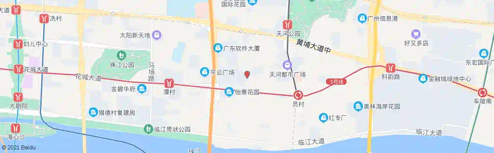 广州二棉厂(旭日雅苑)_公交站地图_广州公交_妙搜公交查询2024