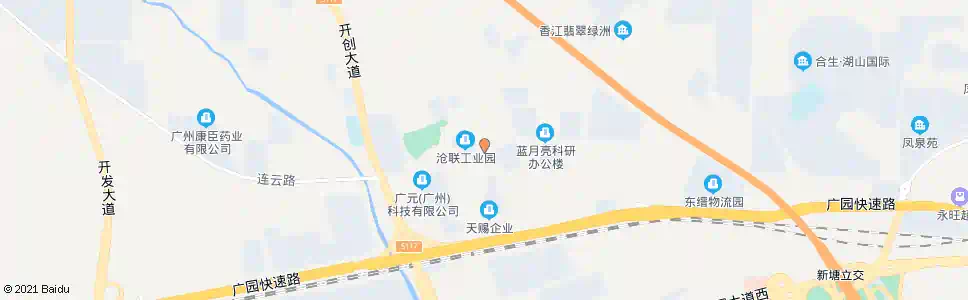 广州埔南路延长段中_公交站地图_广州公交_妙搜公交查询2024