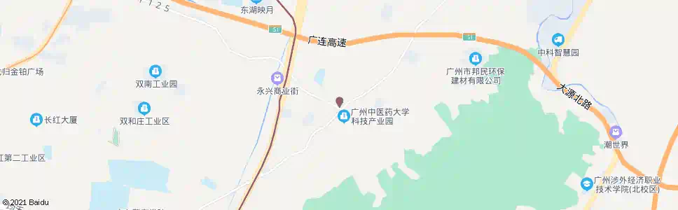 广州永兴村(福和)_公交站地图_广州公交_妙搜公交查询2024