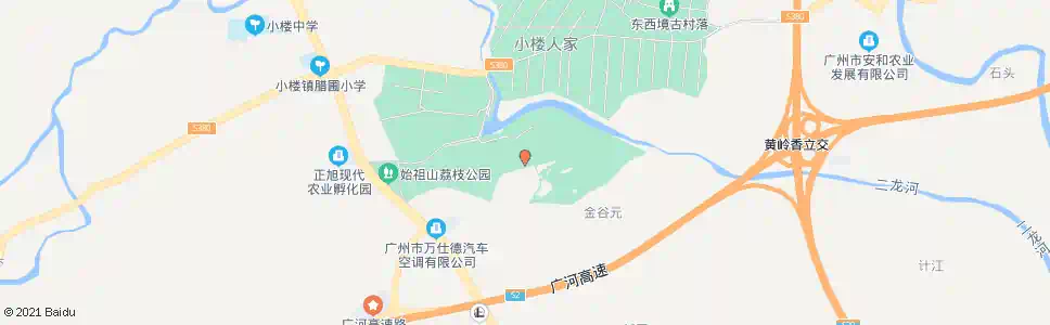 广州小楼人家_公交站地图_广州公交_妙搜公交查询2024