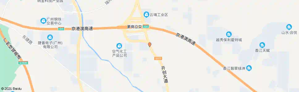 广州荷村_公交站地图_广州公交_妙搜公交查询2024